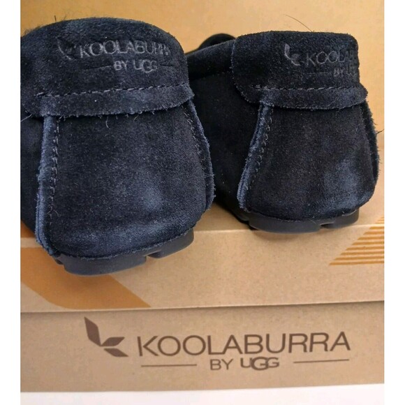 UGG Mens Sz 13 Tipton Loafers Indoor Outdoor Black Suede Comfort Slippers NIB main image 13